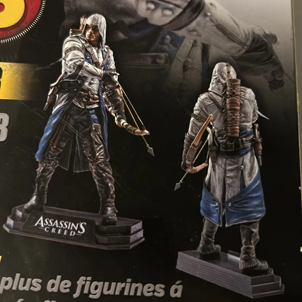 Assassins Creed 7” Action Figure Connor #5 Red Wave Color Tops Collector Edition